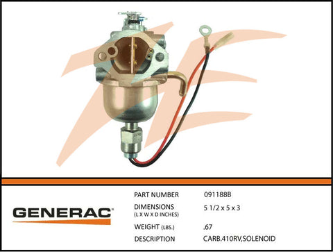 Carburetor 410 RV / Solenoid