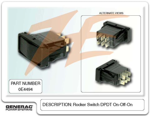 Generac 0E4494 Off-Auto-Manual Switch